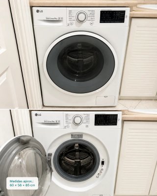 Lavadora LG Direct Drive 8kg