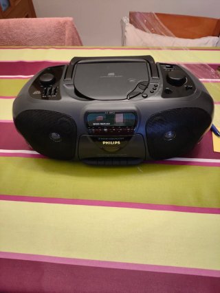 Radio cassette CD Philips AZ 8052 Portátil