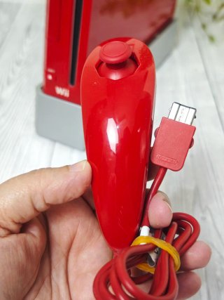 Wii Roja Edición Especial Mario + 2 Juegos