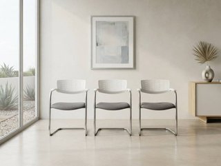 SILLAS VITRA VISAVIS (3 UND)