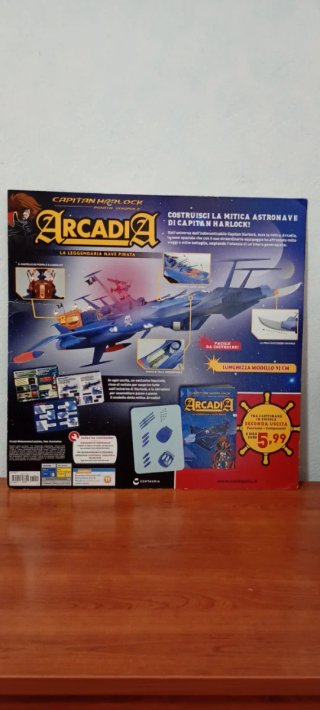 Hachette Arcadia Capitan Harlock Prima Uscita
