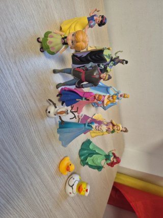 Lote Muñecas Disney Bullyland