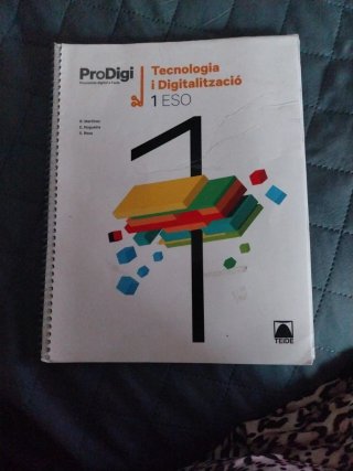 Quadern ProDigi. Tecnologia i Digitalització 1 ESO