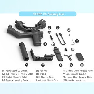 Feiyu Tech SCORP-C2 Gimbal Cámara