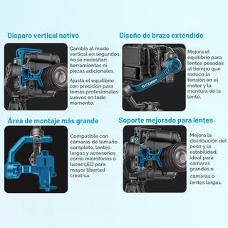 Feiyu Tech SCORP-C2 Gimbal Cámara