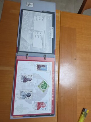 Colección de sellos España Goya