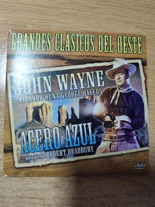 Acero Azul DVD John Wayne Western Clásico