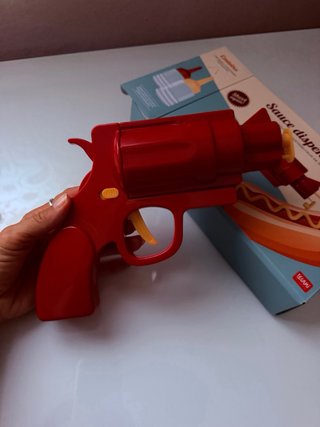 Pistola dispensadora de salsas