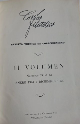 Colección Correo Filatélico y Valencia Filatélica