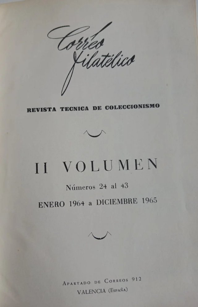 Colección Correo Filatélico y Valencia Filatélica