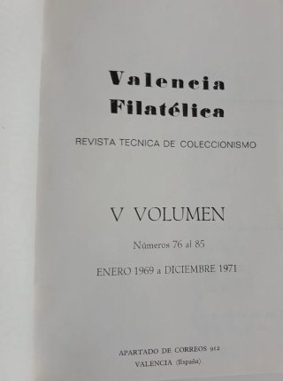 Colección Correo Filatélico y Valencia Filatélica