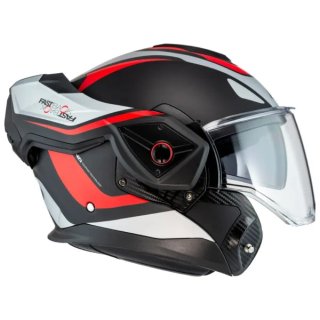 Casco NZI Fastback DUO Summum Negro Rojo