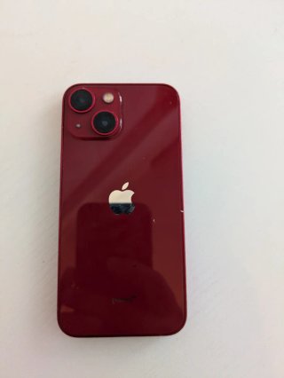 iPhone 13 mini rosso 100% batteria