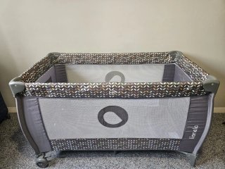 Cuna de Viaje Bebé 0-36 meses + Colchón 120x60x12