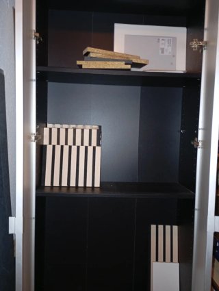 Mueble Ikea Billy Negro
