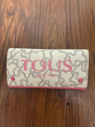 Cartera Tous Beige y Rosa