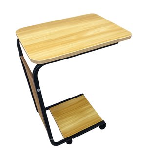 Mesa Auxiliar Sofá Cama con Ruedas y Bolsillo.