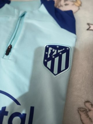 Sudadera Atlético de Madrid Nike Media Cremallera