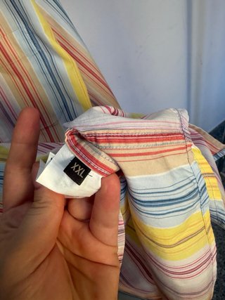 Camicia Napapijri righe multicolore
