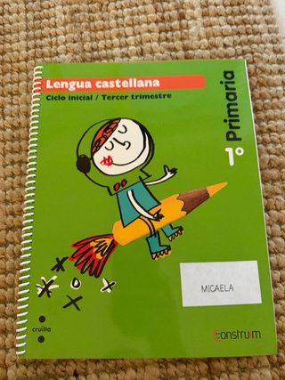 Lengua castellana, 1o Primaria, ciclo inicial
