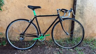 Bicicleta Clásica Carretera Negra