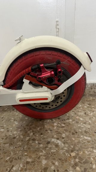 Patinete Xiaomi 1ª Gen Blanco/Rojo