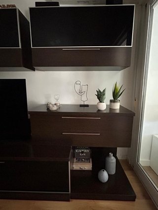 Conjunto Muebles Comedor Moderno Wengé