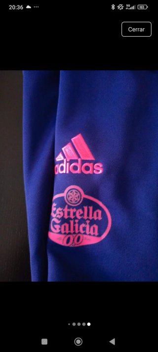 Sudadera Adidas Real Valladolid Azul/Rosa Original