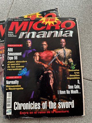 Lote revistas Micromanía años 90 PC retro