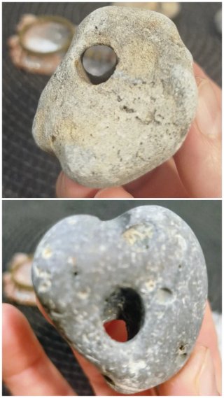 Conjunto di pietre naturali uniche