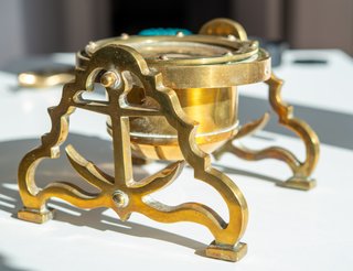 Antigua brújula náutica marca "Trepat"