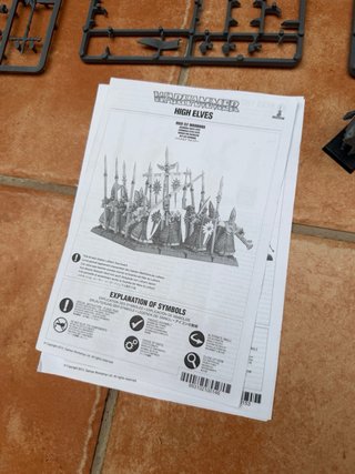 Warhammer High Elves Battalion Caja