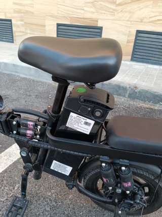 Bicicleta Eléctrica Plegable DEEPPOWER.