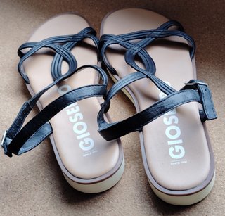 Sandalias Gioseppo Talla 41 Tiras Negras