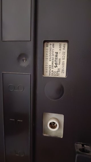 TV CRT Vintage Philips 22 CS 1001/16Z (Años 70/80)