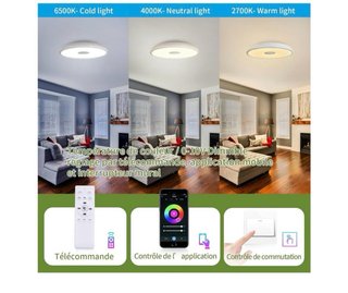 Lámpara LED Inteligente con Altavoz Bluetooth