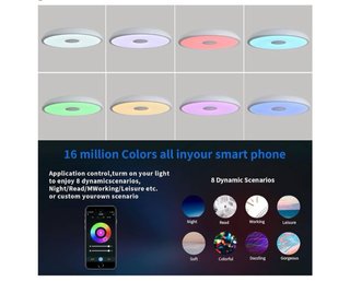 Lámpara LED Inteligente con Altavoz Bluetooth