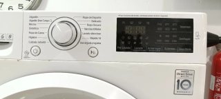 LAVADORA CARGA FRONTAL L.G 9 KG RPM 1200