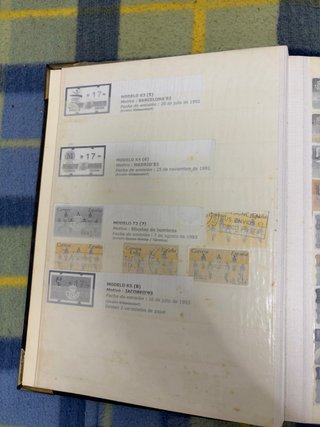 Álbum de sellos españoles