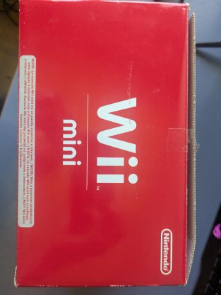 Nintendo Wii mini Edición Mario Kart Roja
