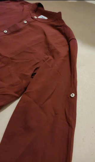 Camicie Zara/Claiston Uomo Nere e Rosse