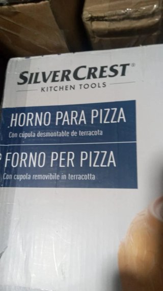 Horno para mini pizzas con cúpula
