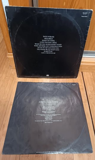 🇨🇵Vinilo AC/DC Back in Black 1980