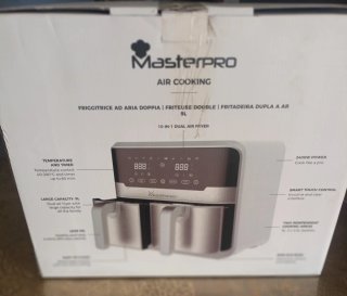Freidora de aire Masterpro Rocket Duo 900