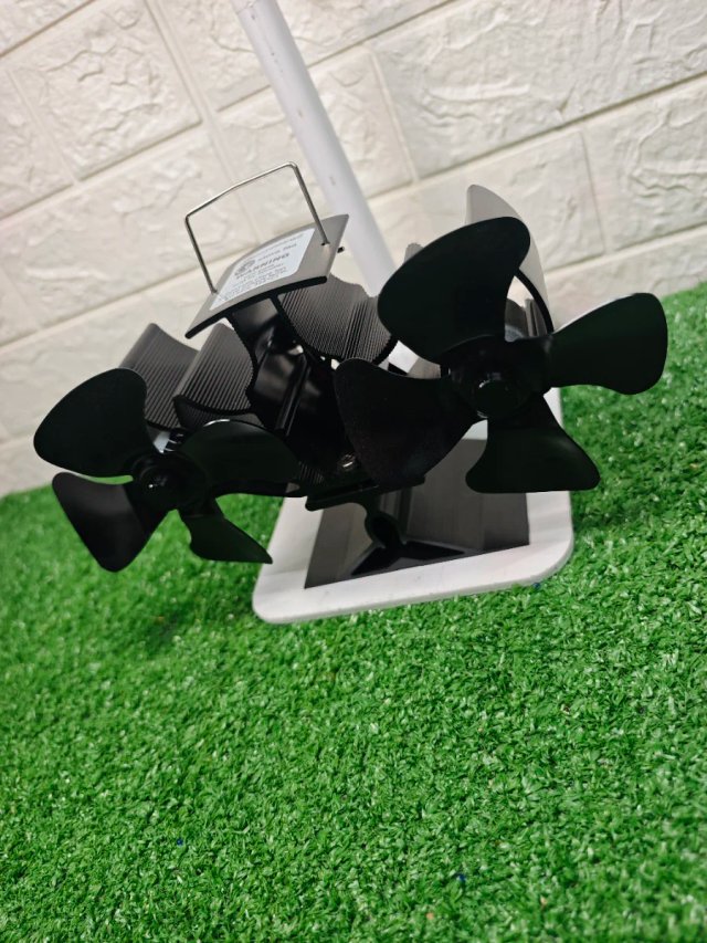 Ventilador Doble Estufa Leña