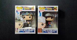 Funko Pop Regreso al Futuro Doc y Marty ORIGINALES