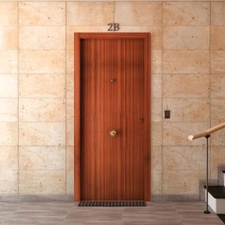 Puerta Blindada Sapelly Blanco 4R
