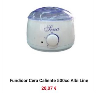 Fundidor de cera Sina