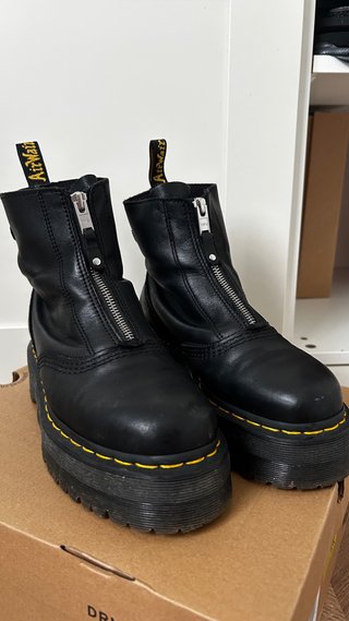 Botas Dr. Martens con cremallera