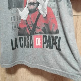 Camiseta gris La Casa De Papel